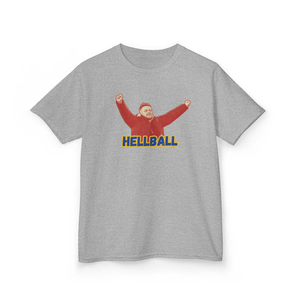 Kids 'HELLBALL' Gaffa Graphic Tee — In Kim we Trust