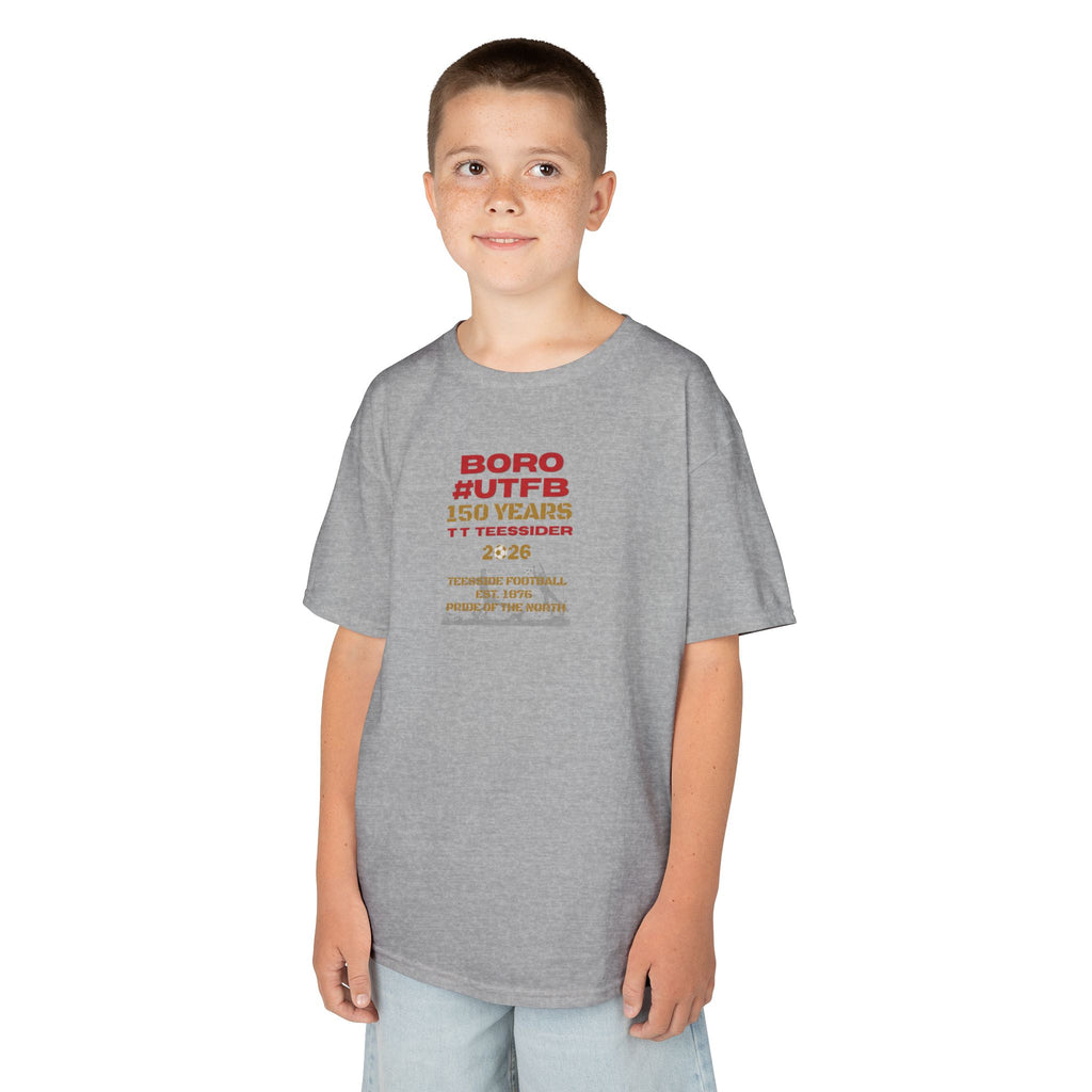 Kids BORO Football Club 150 Years Commemorative Tee