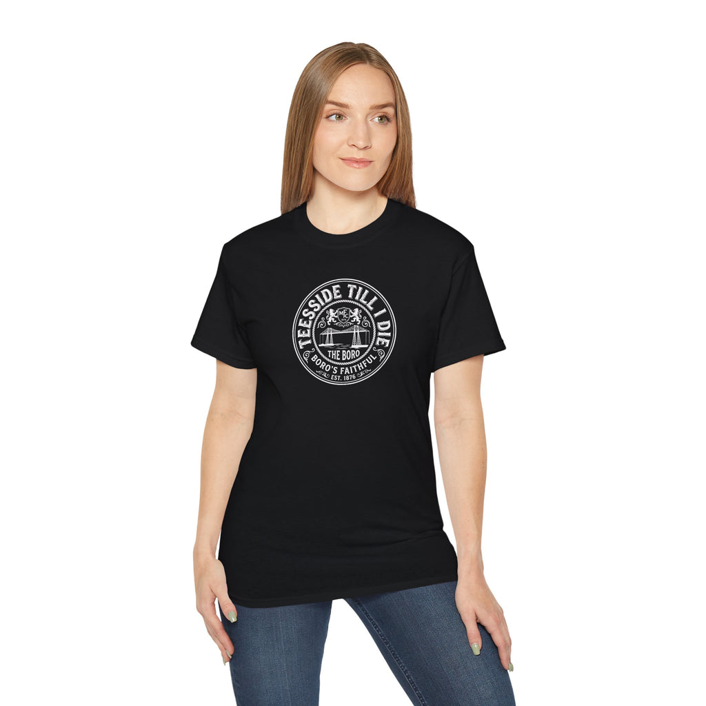 Teesside Till I Die T‑Shirt — Boro Middlesbroughfc North East Pride Tee