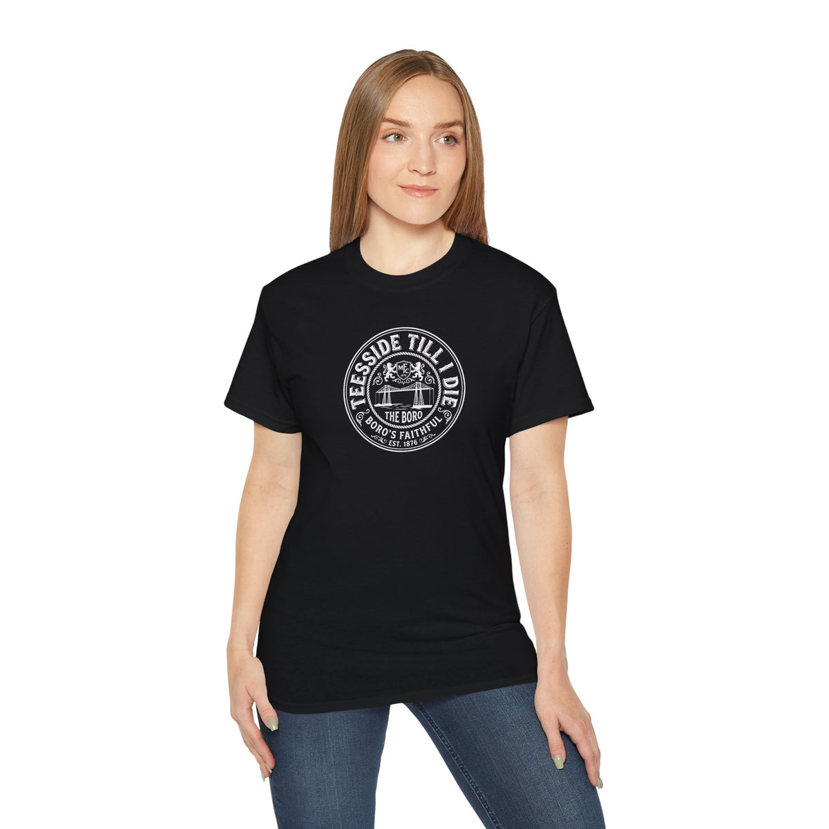 Teesside Till I Die T‑Shirt — Boro Middlesbroughfc North East Pride Tee