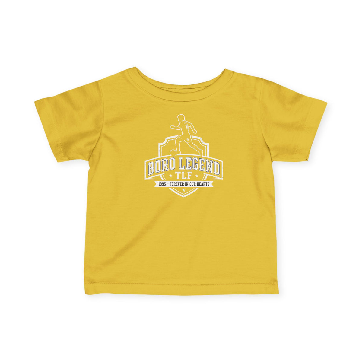 Infant Juninho Paulista Legend T-Shirt — BORO Legend Graphic Tee, The Little Fella, TLF