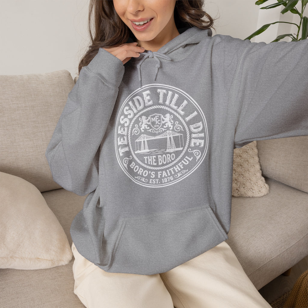 Riverside Till I Die - Boro Fan Hoodie 'front print'