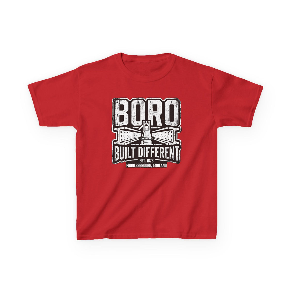 Kids Tee — Boro Built Different Tee — 'BORO Built Different' Graphic T-Shirt