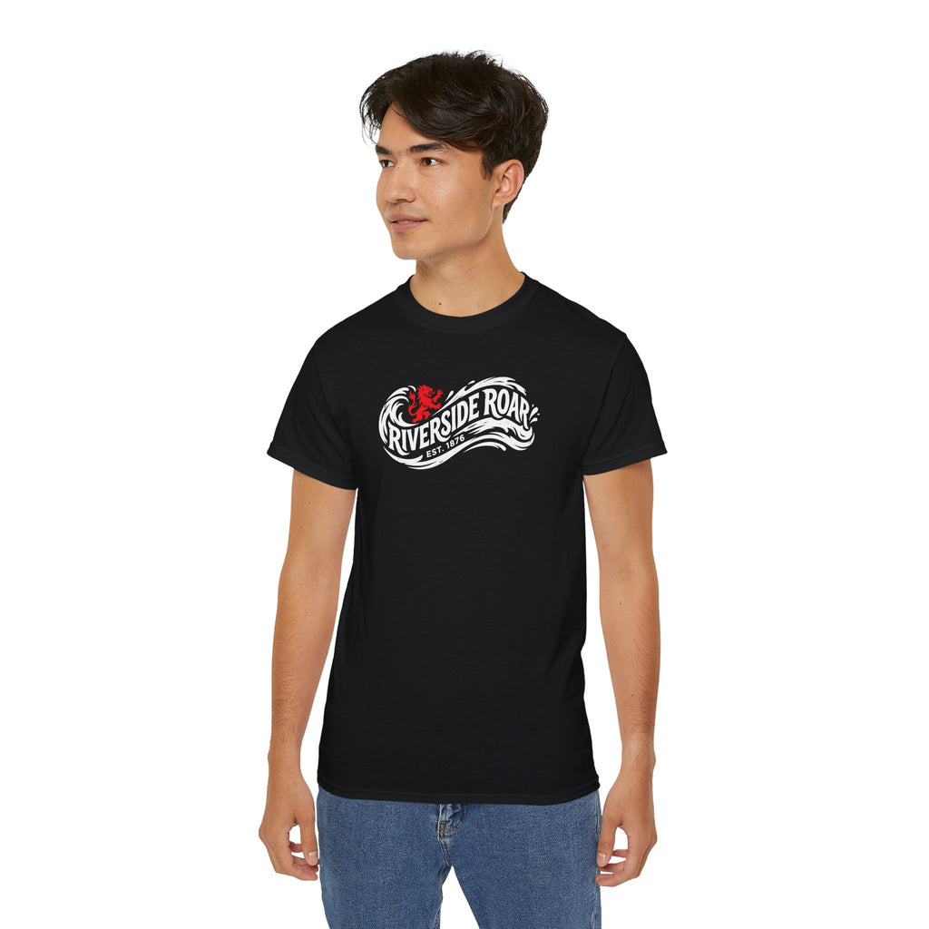 Riverside Roar Graphic Tee — Middlesbroughfc Vintage Style Boro Wave Logo T-Shirt