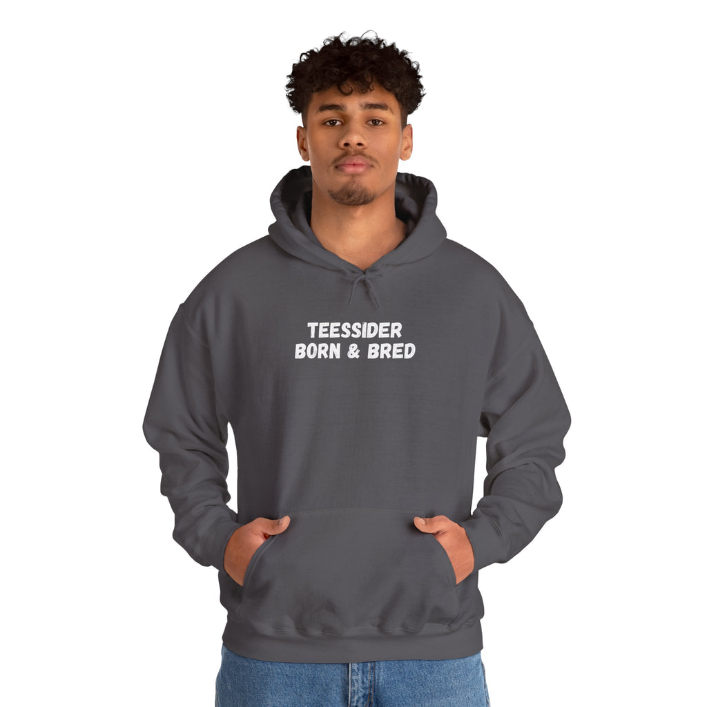 Teessider Born & Bred Hoodie — #UTB BORO STYLE 'front print only'