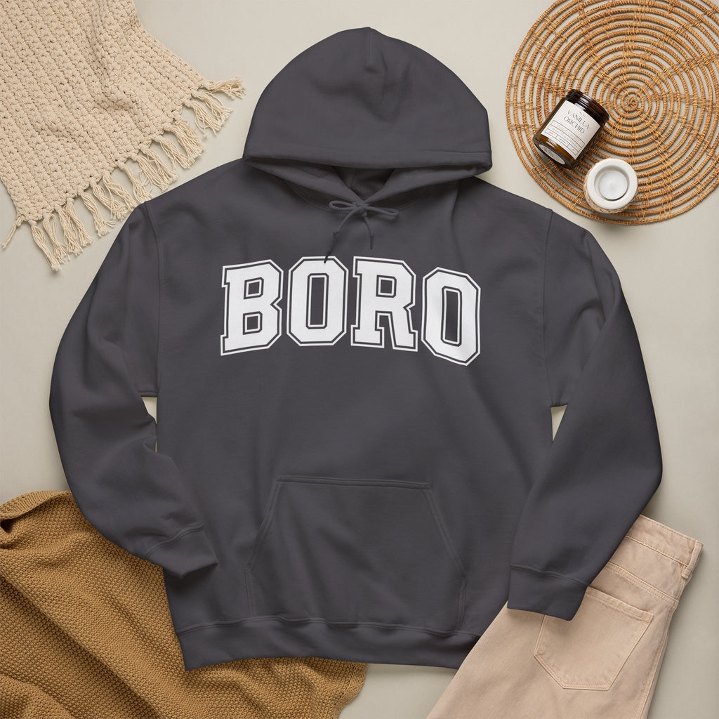 Uni BORO Style Hoodie 'front print' only.