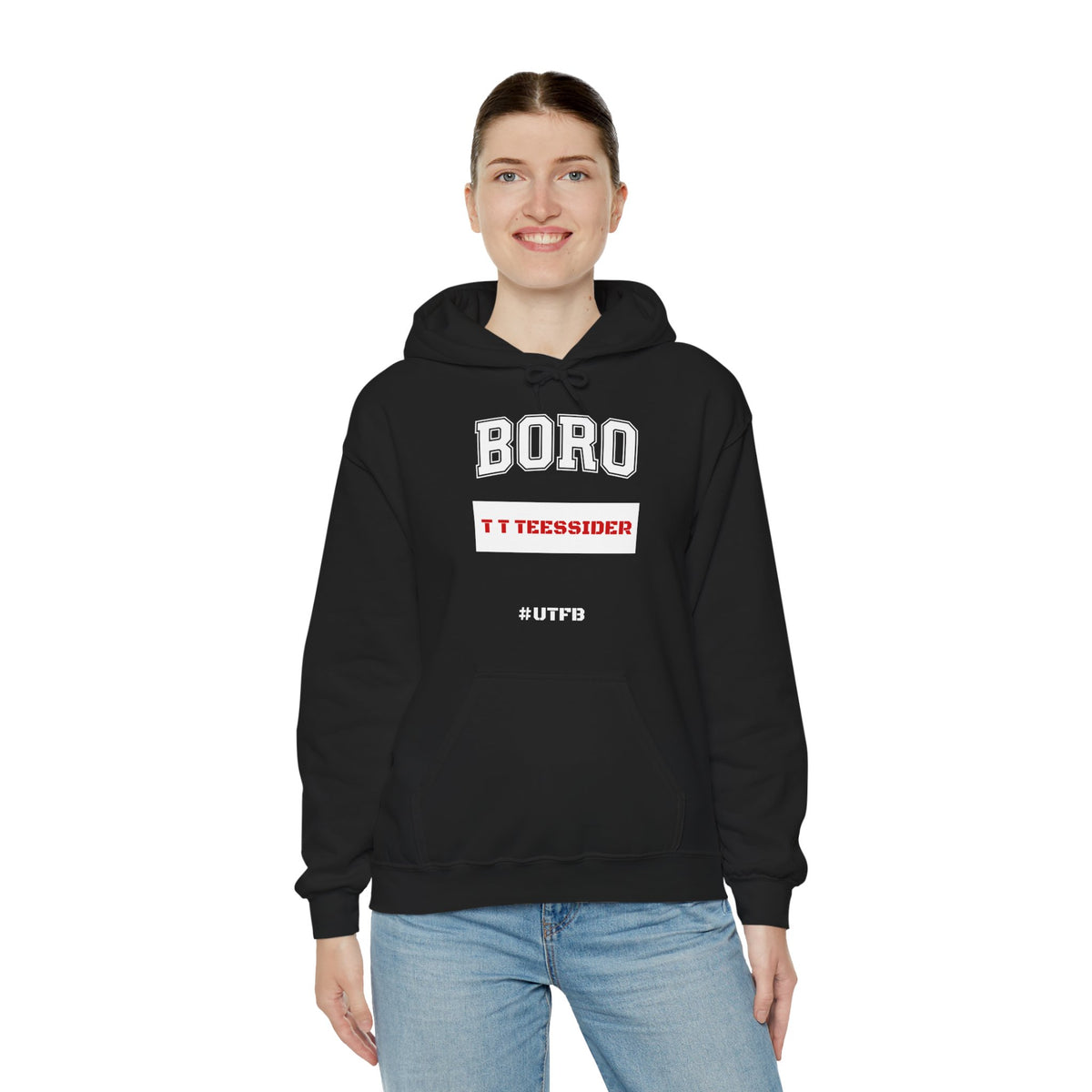 BORO Hoodie 'front print' only.