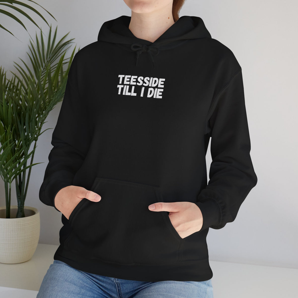 Teesside Till I Die Hoodie – #UTB BORO STYLE 'front print only'