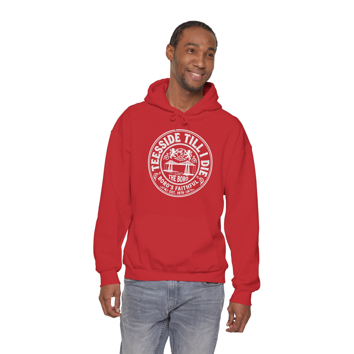 Riverside Till I Die - Boro Fan Hoodie 'front print'