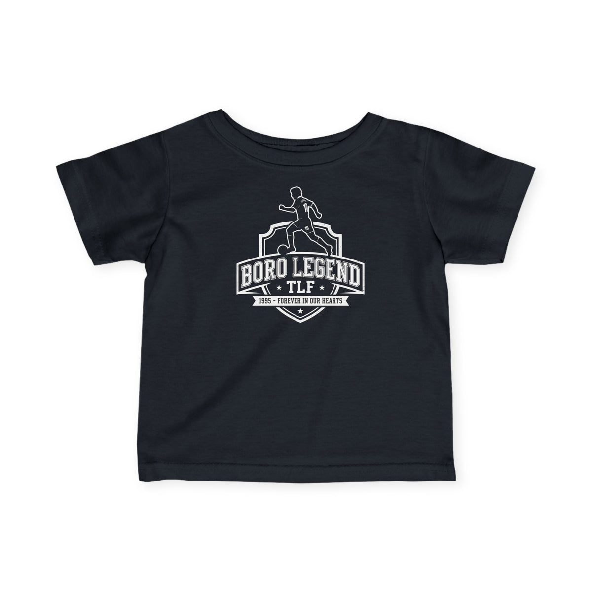 Infant Juninho Paulista Legend T-Shirt — BORO Legend Graphic Tee, The Little Fella, TLF