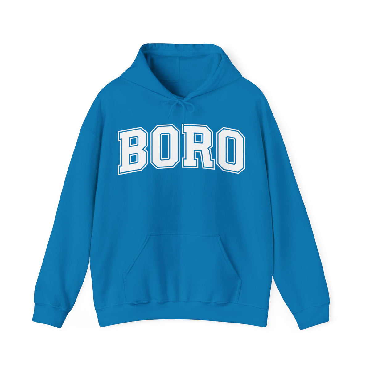 Uni BORO Style Hoodie 'front print' only.