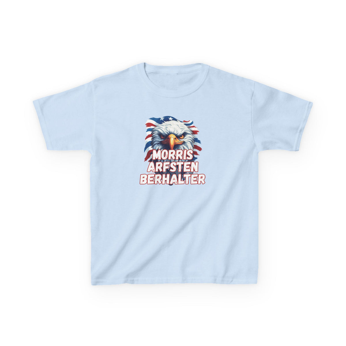 Kids Tee — Patriotic Eagle "Morris Arfsten Berhalter" BORO Graphic