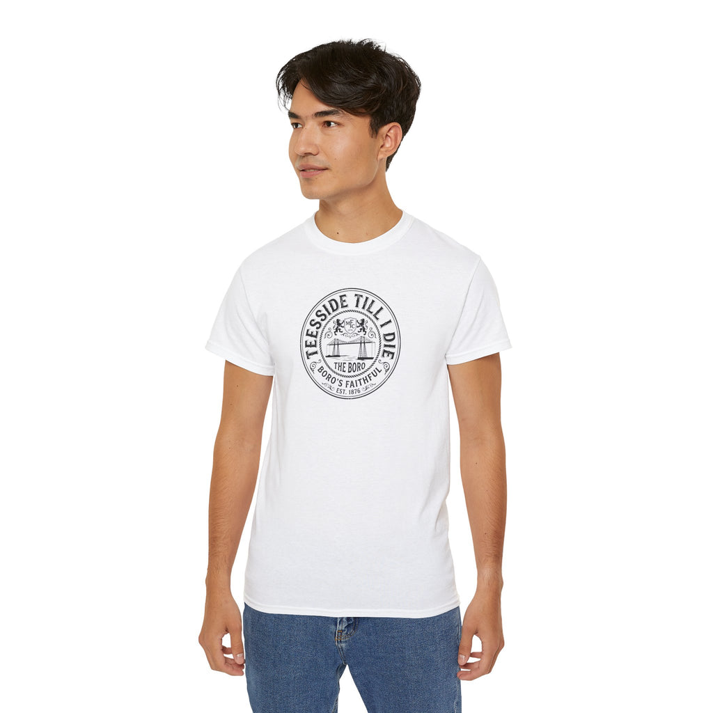 Teesside Till I Die T‑Shirt — Boro Middlesbroughfc North East Pride Tee