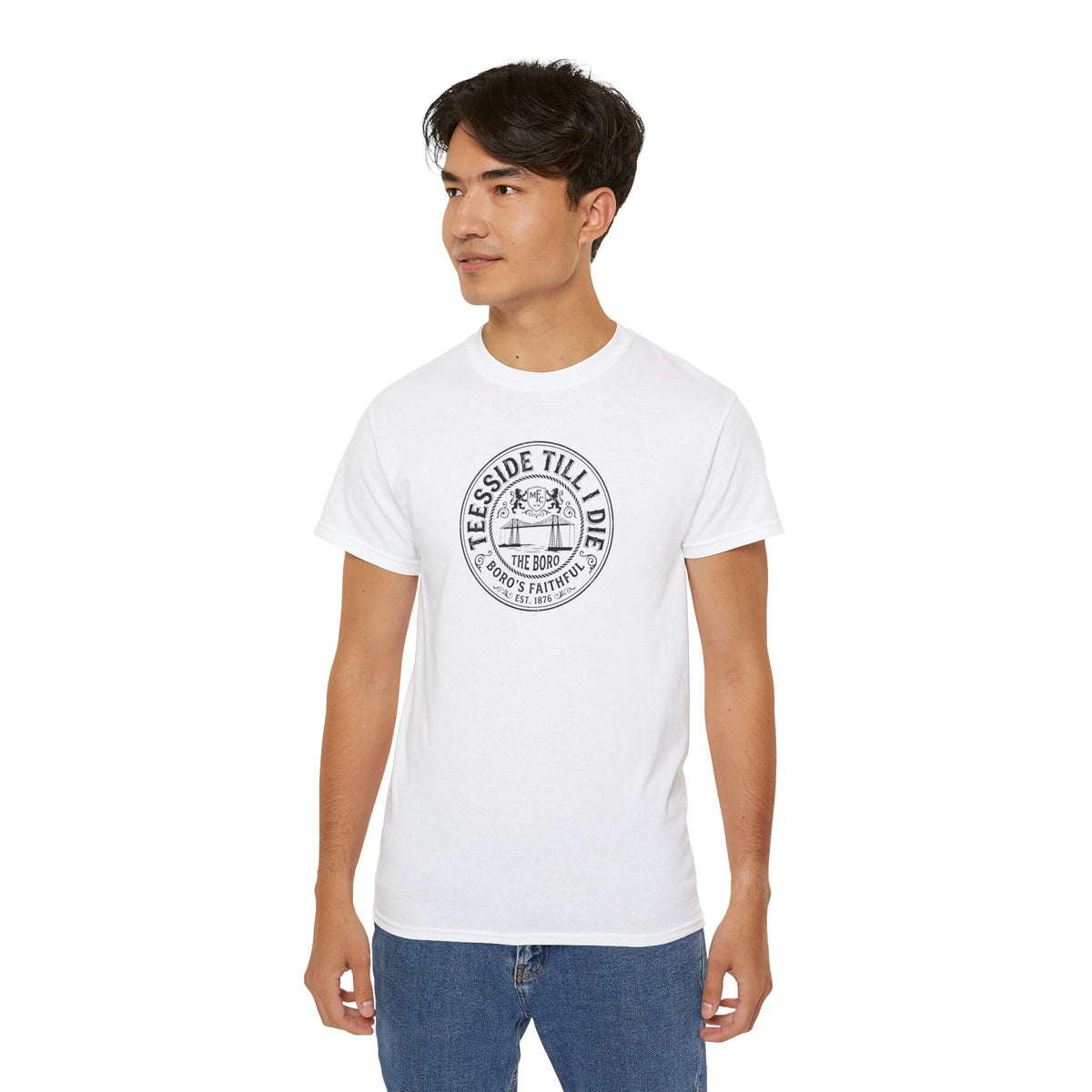 Teesside Till I Die T‑Shirt — Boro Middlesbroughfc North East Pride Tee