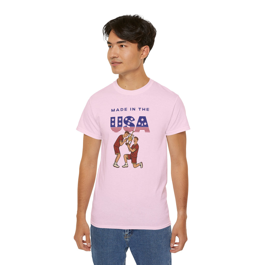 Made in the USA T-Shirt – Aidan Morris - Seb Berhalter Championship Winner Presentation