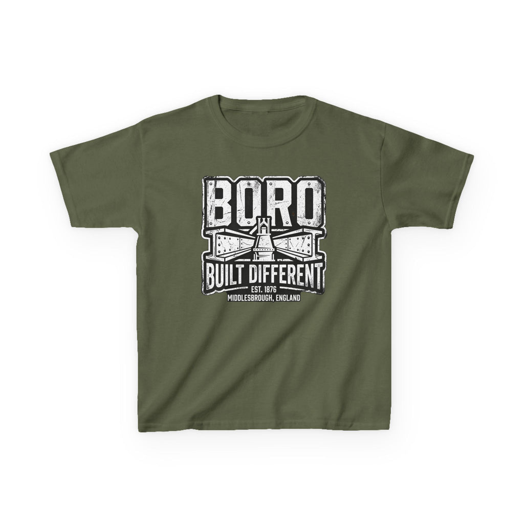 Kids Tee — Boro Built Different Tee — 'BORO Built Different' Graphic T-Shirt