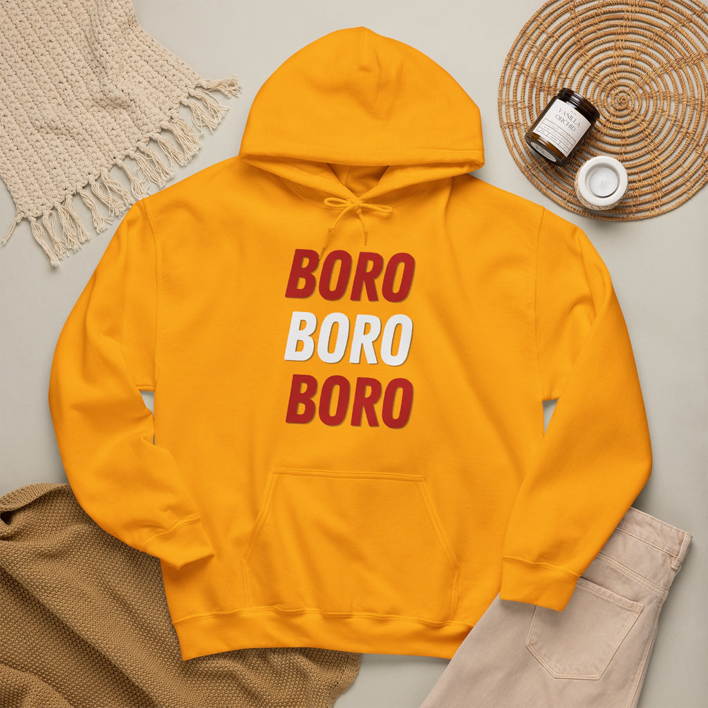BORO Chant Hoodie 'front print' only.