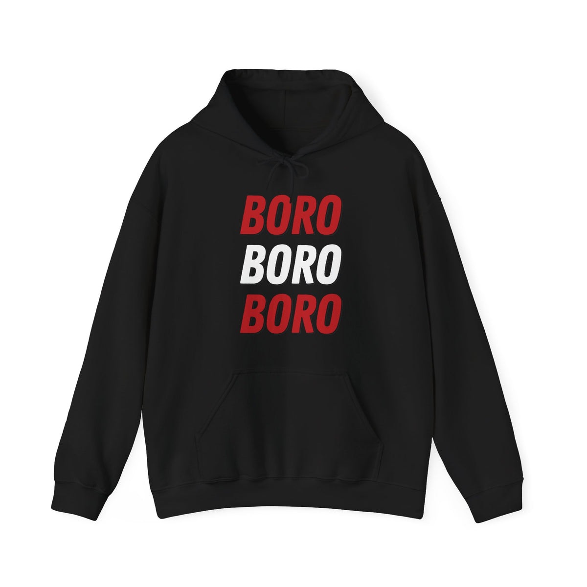 BORO Chant Hoodie 'front print' only.