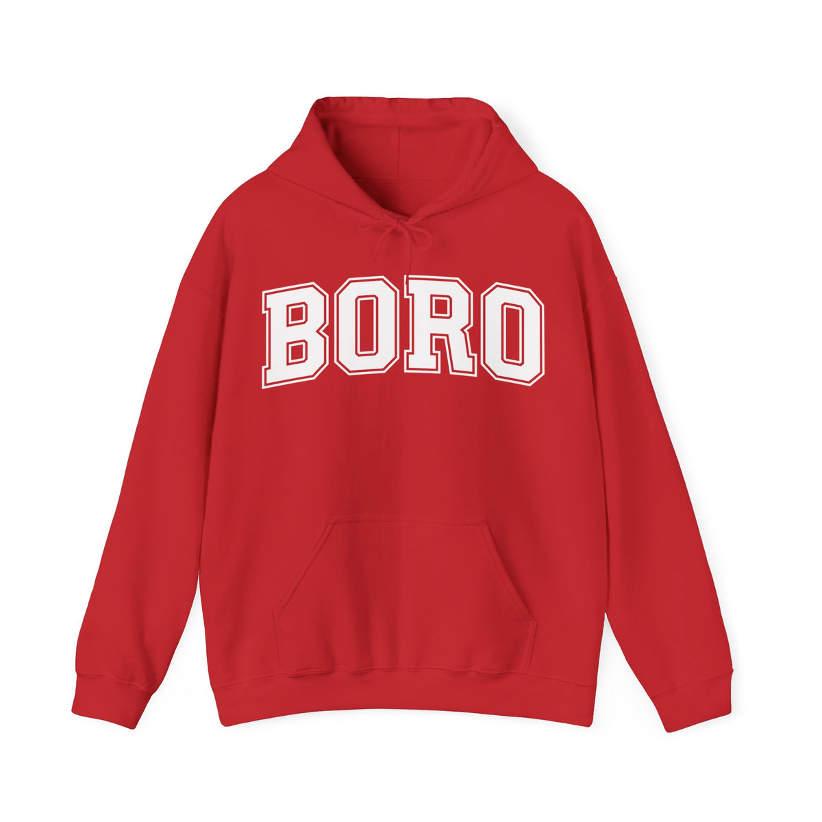 Uni BORO Style Hoodie 'front print' only.
