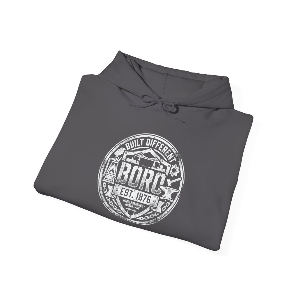 Adult BORO Built Different – Boro Logo Hoodie