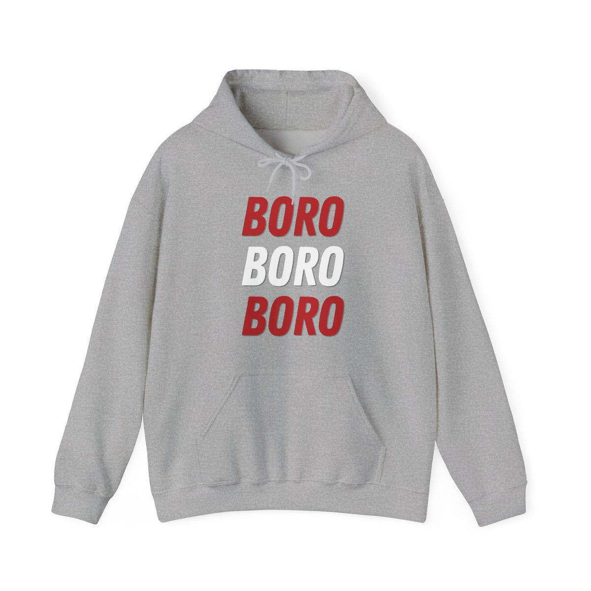 BORO Chant Hoodie 'front print' only.