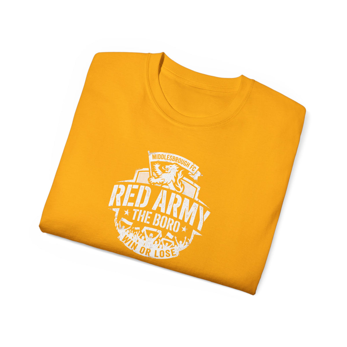 Red Army The Boro "Win or Lose" T-Shirt — Middlesbroughfc Football Fan Tee