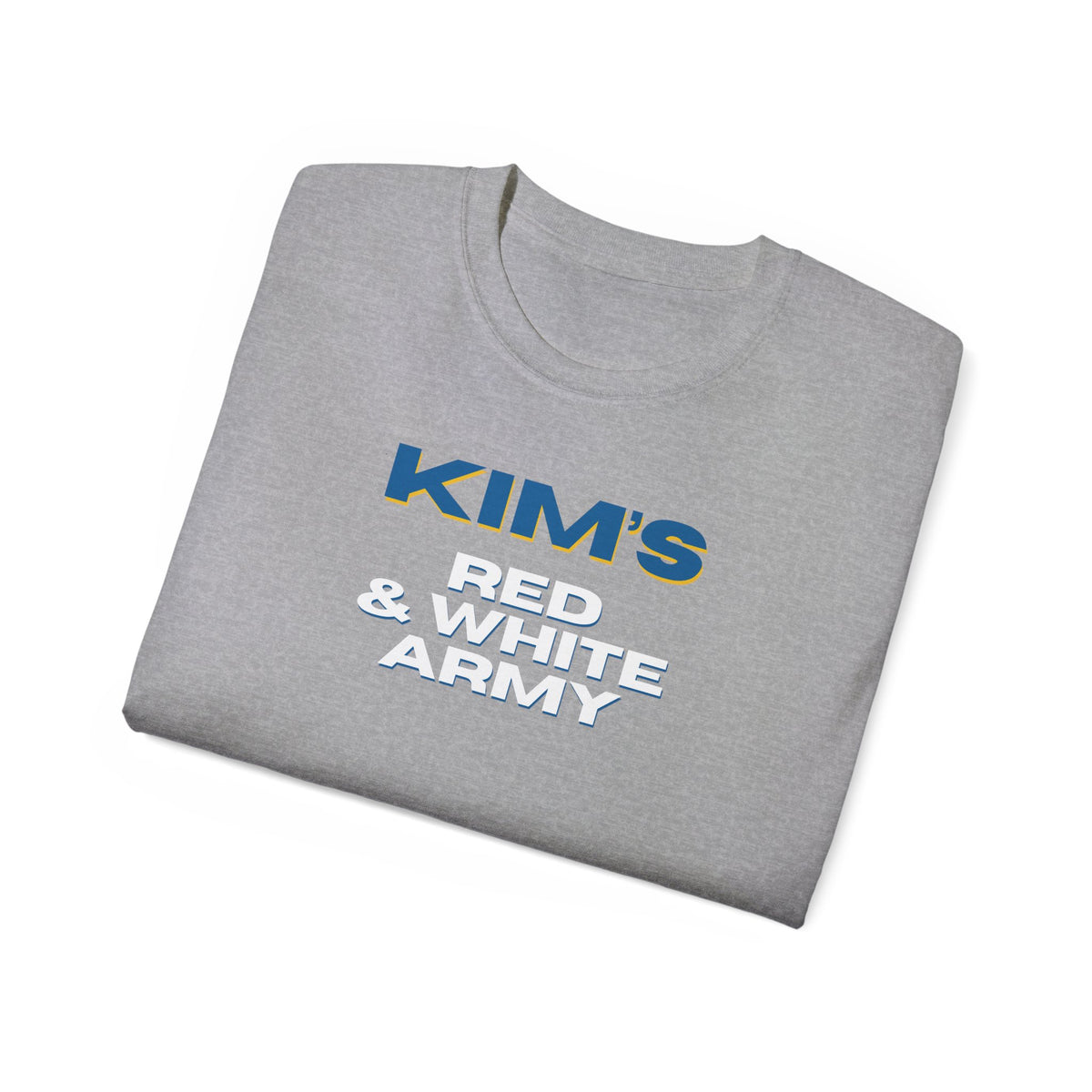 Kim’s Red & White Army T-Shirt