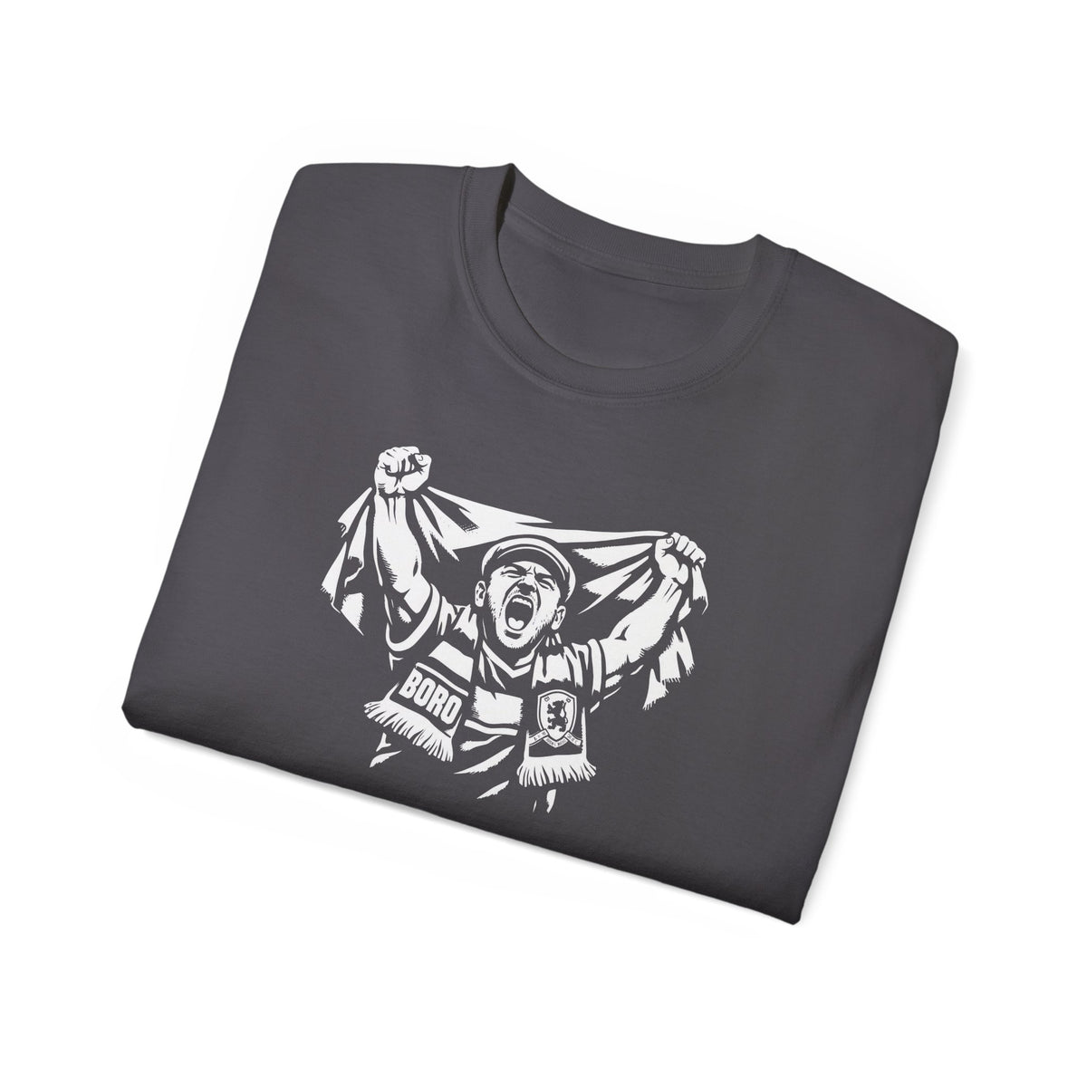 Middlesbrough Superfan Chant T‑Shirt — Enthusiastic Boro Supporter Graphic Tee