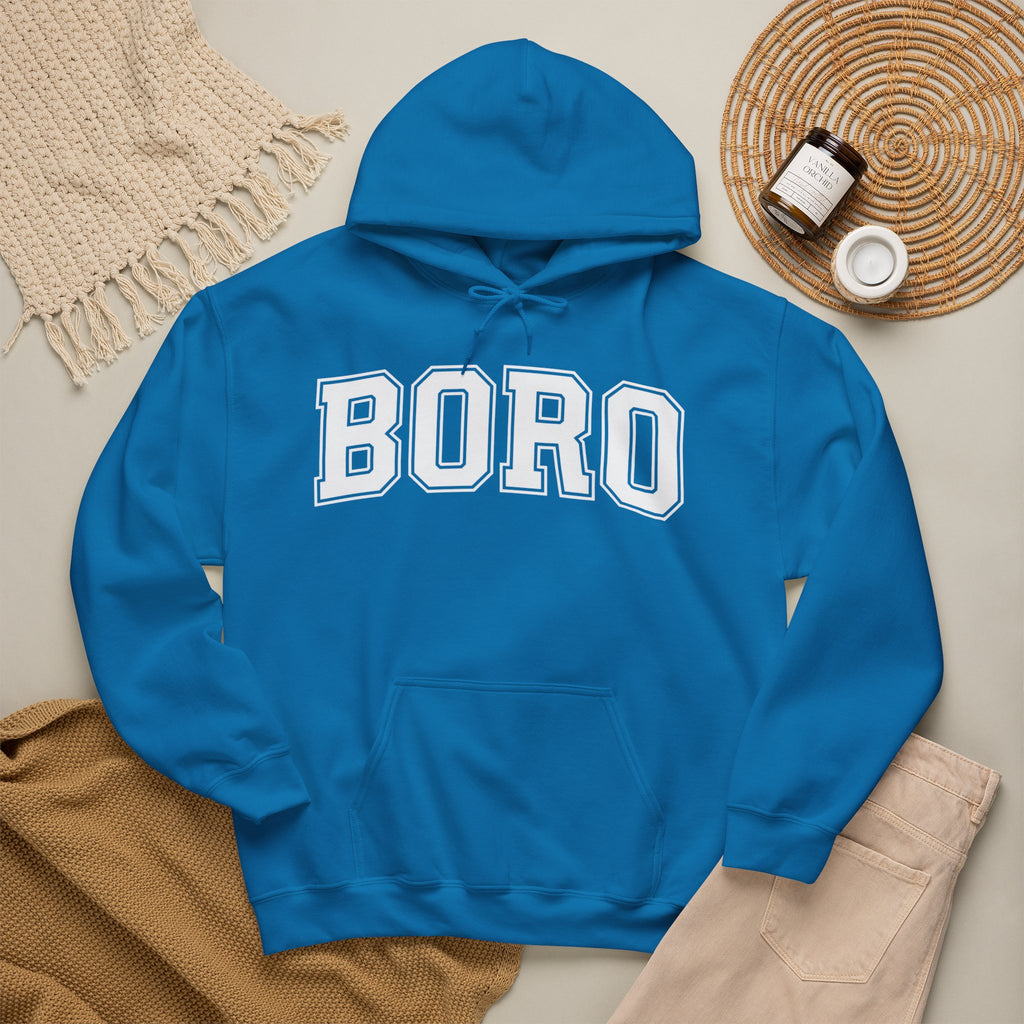 Uni BORO Style Hoodie 'front print' only.