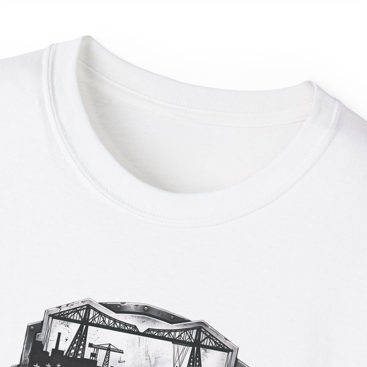 Forged in Teesside Graphic Tee, Industrial England T‑Shirt, Teesside Built The World, British Steel