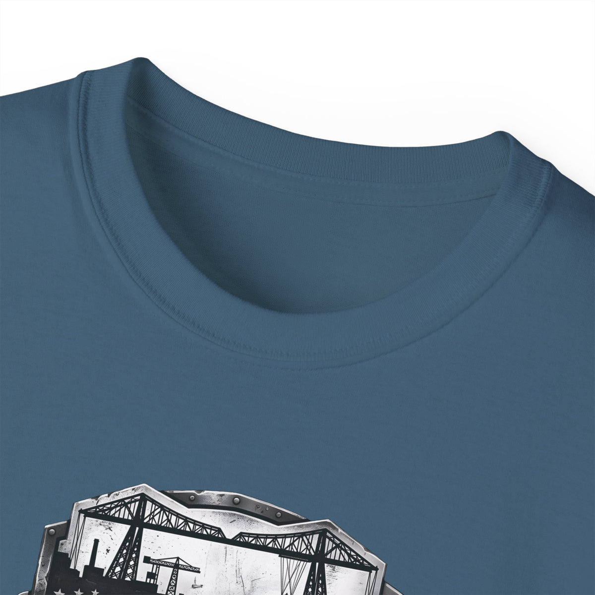Forged in Teesside Graphic Tee, Industrial England T‑Shirt, Teesside Built The World, British Steel