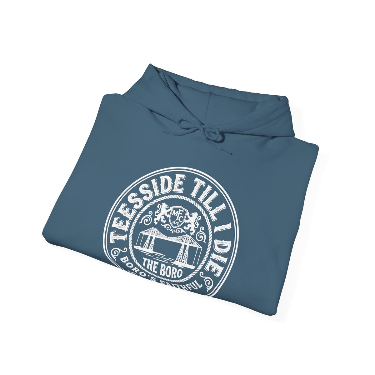 Riverside Till I Die - Boro Fan Hoodie 'front print'