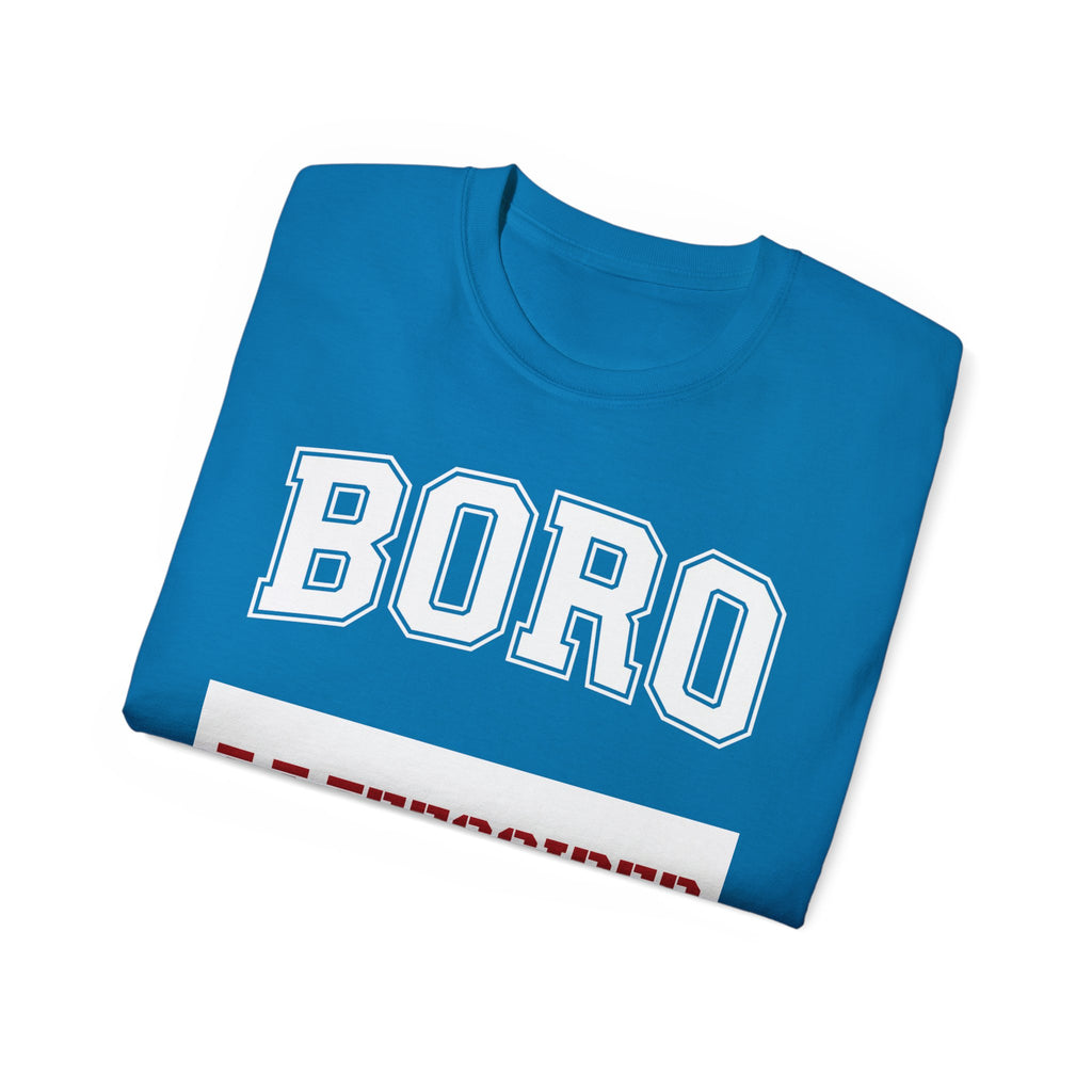 Boro Football Fan Tee — "T T Teessider" #UTFB