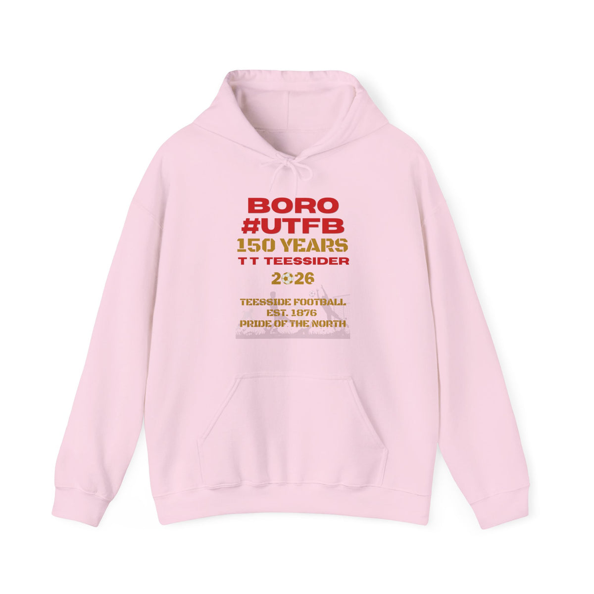 BORO 150 Years 2026 Hoodie 'front print' only.