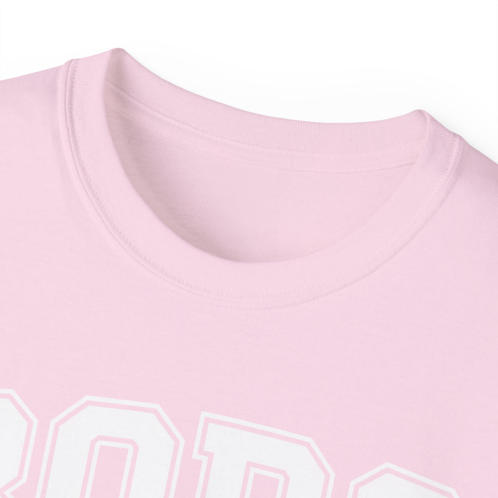 BORO Collegiate Graphic Tee — Classic UNI Lettering T-Shirt