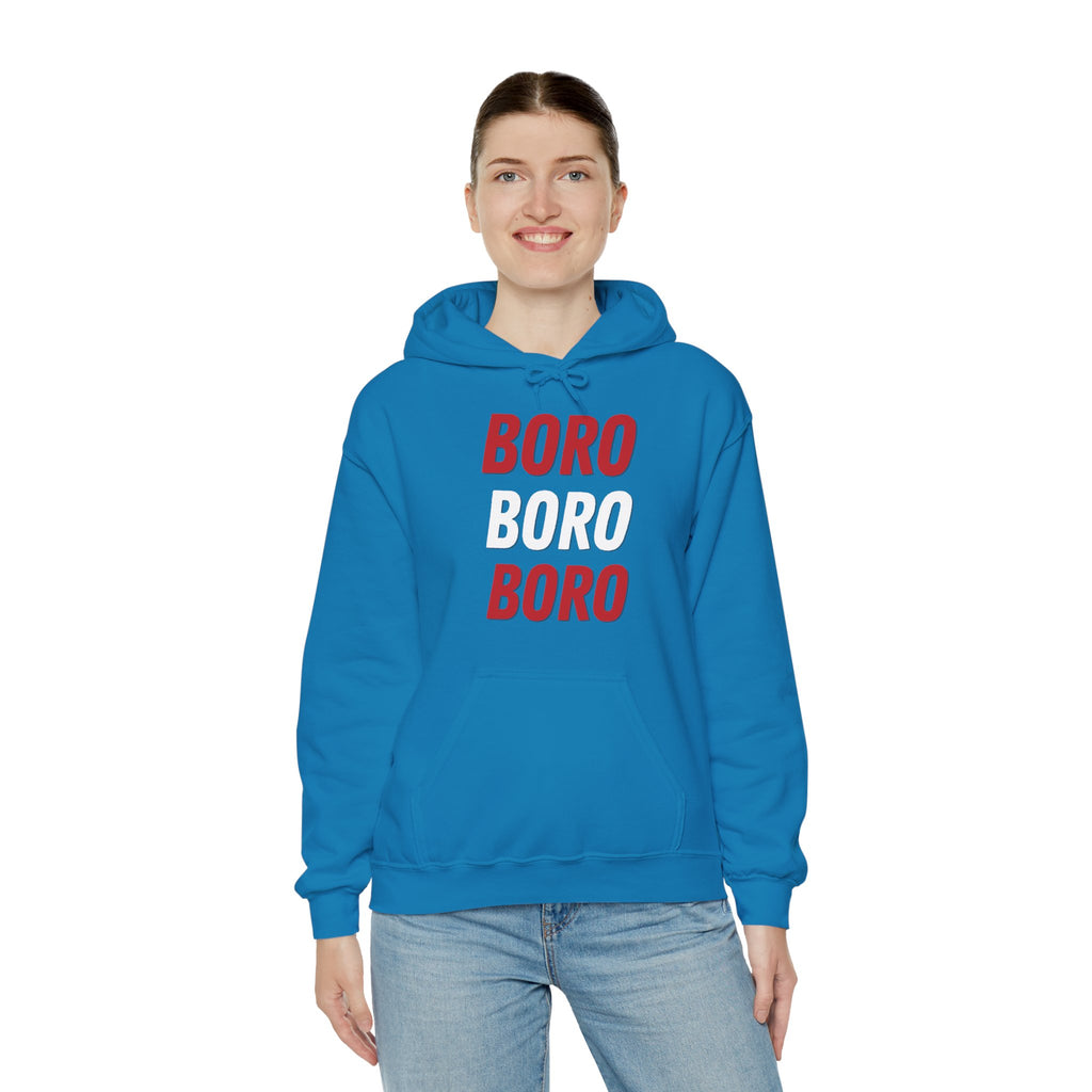 BORO Chant Hoodie 'front print' only.