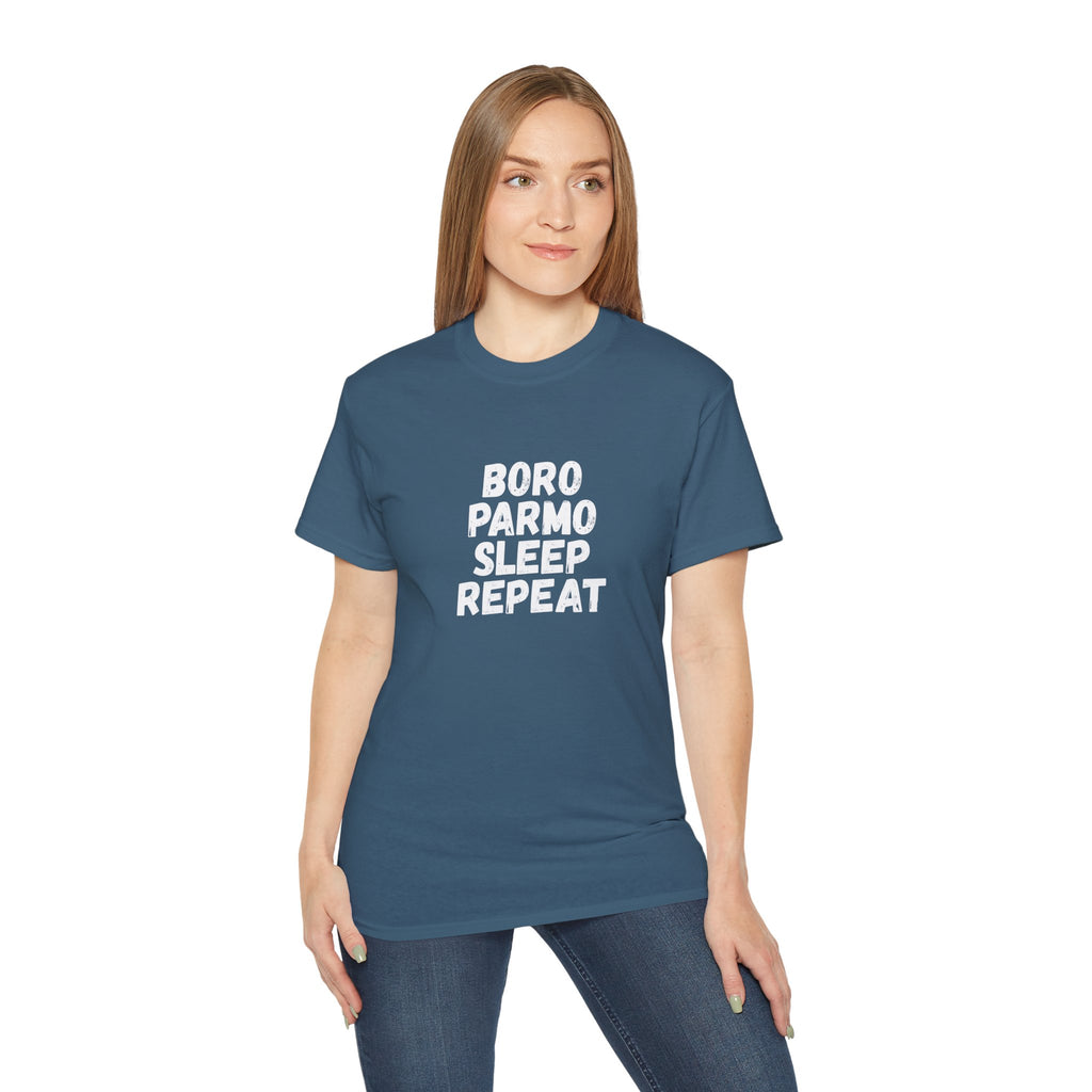 BORO PARMO SLEEP REPEAT Graphic Tee - #UTB BORO STYLE