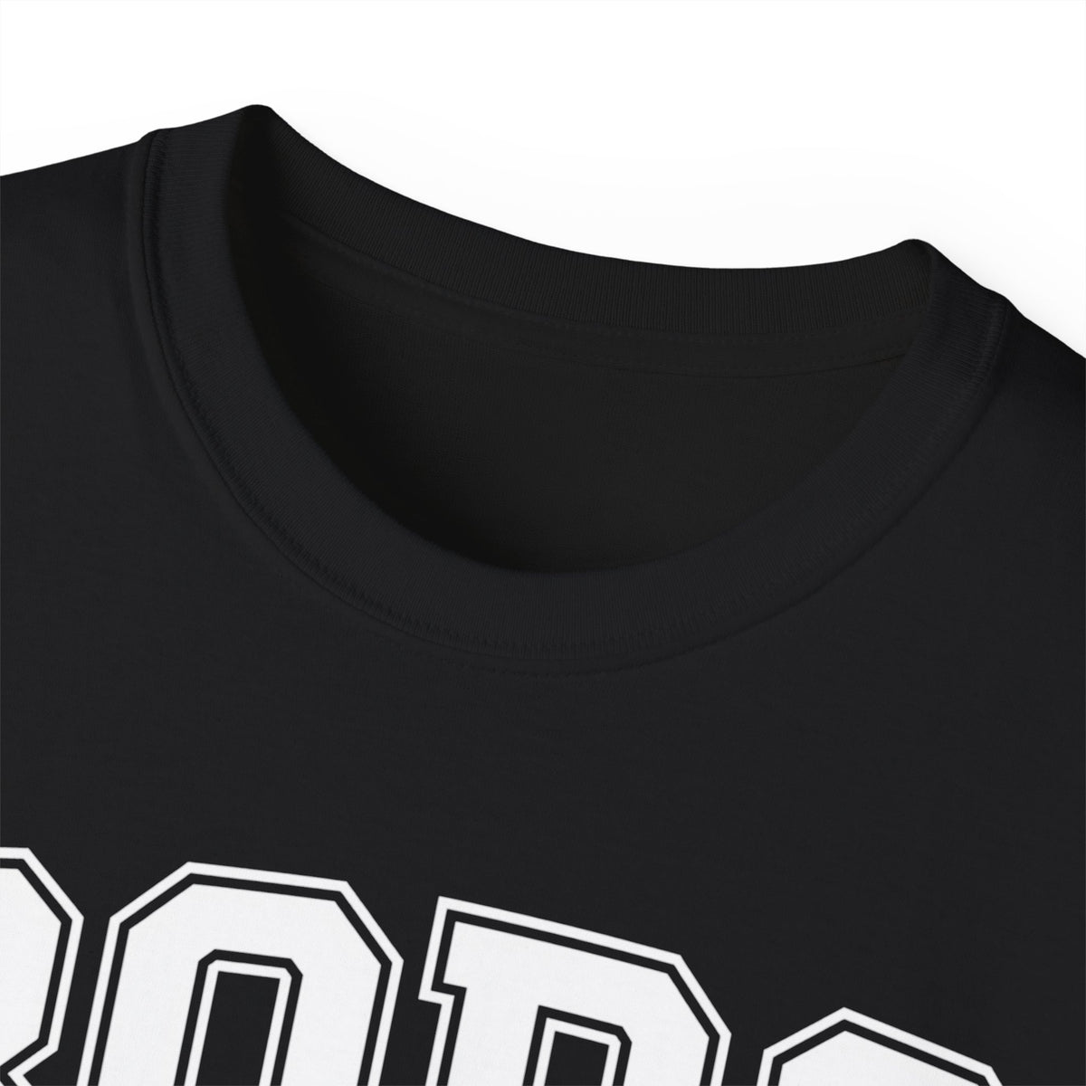 BORO Collegiate Graphic Tee — Classic UNI Lettering T-Shirt