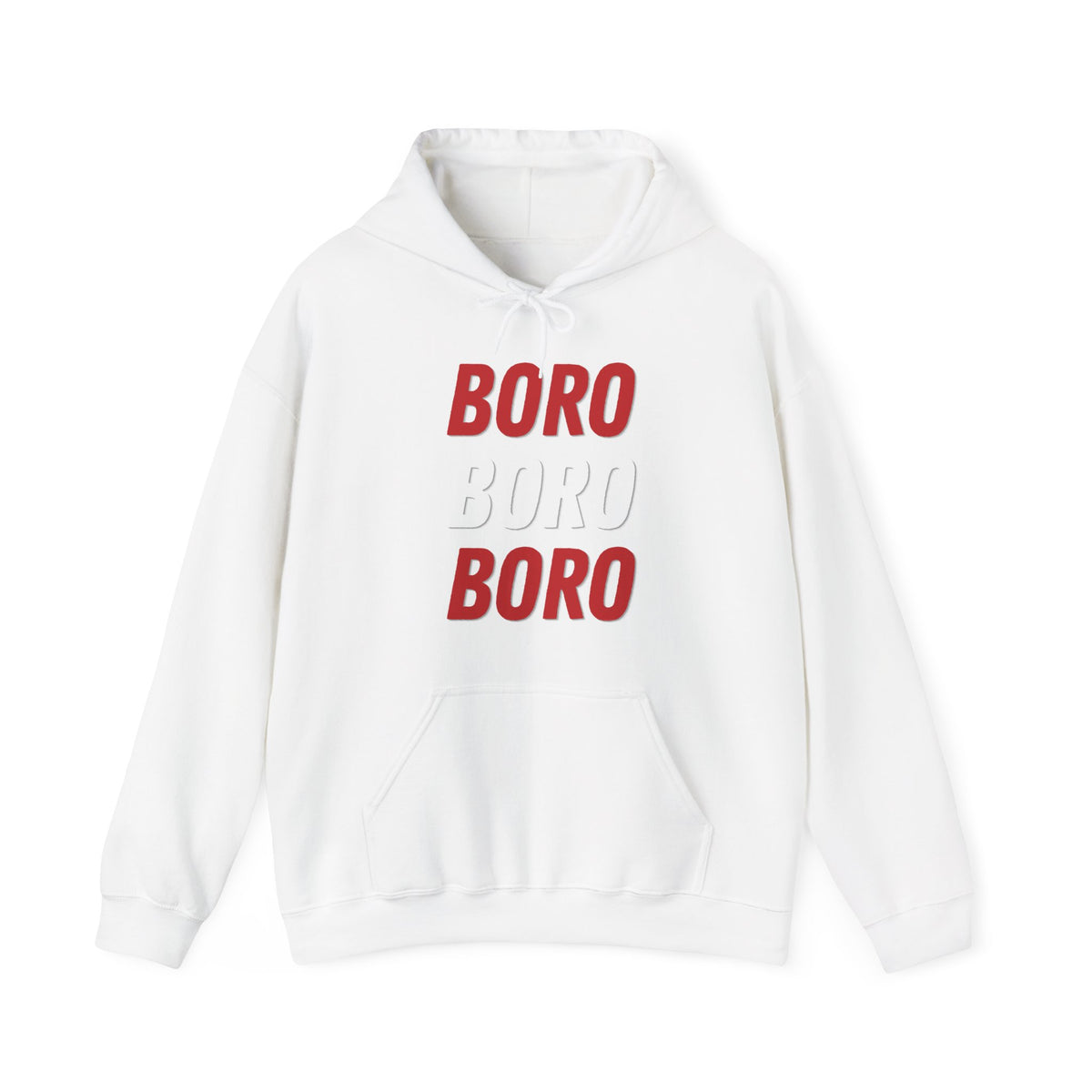 BORO Chant Hoodie 'front print' only.