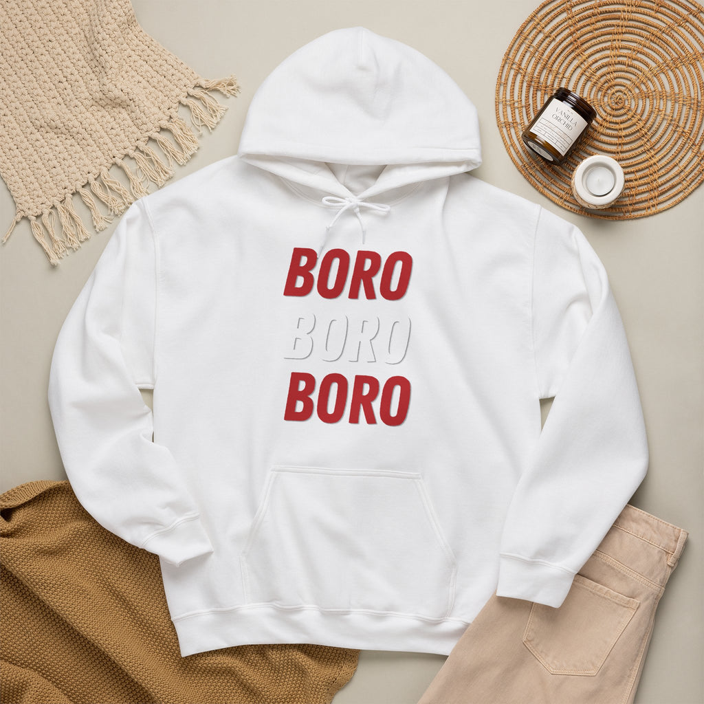 BORO Chant Hoodie 'front print' only.