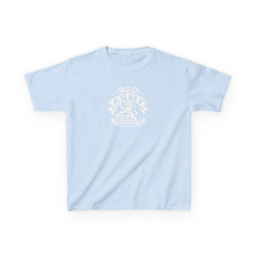 Kids T‑Shirt — "Red Army" BORO Mascot Graphic Tee for Children