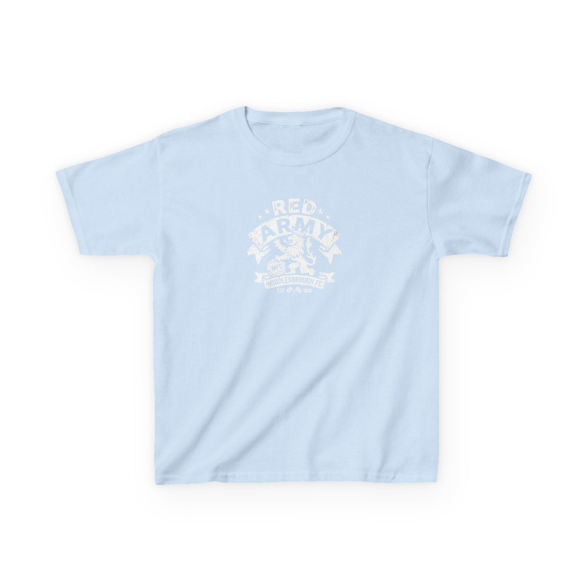 Kids T‑Shirt — "Red Army" BORO Mascot Graphic Tee for Children
