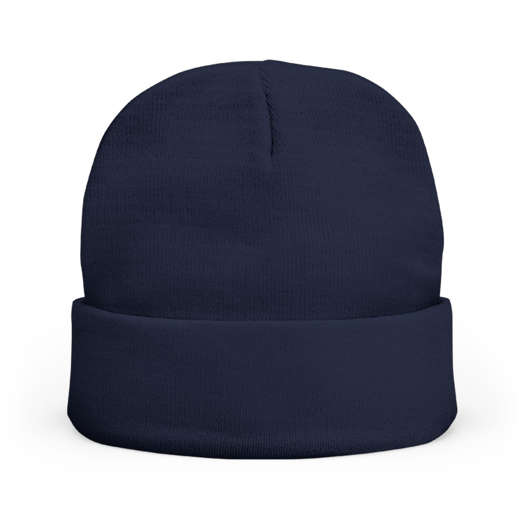 BORO Embroidered "HELLBALL" Knit Beanie - Bold Lettering Winter Hat