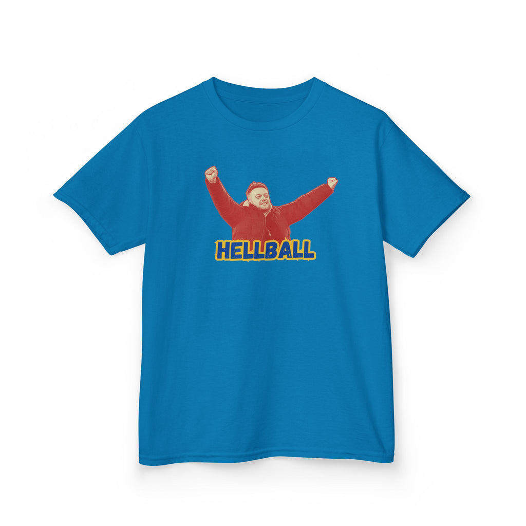 Kids 'HELLBALL' Gaffa Graphic Tee — In Kim we Trust