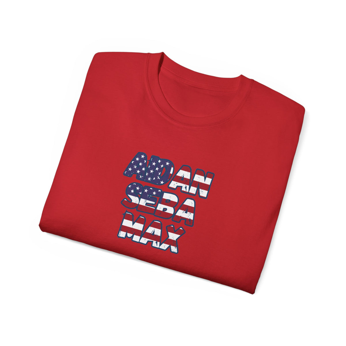BORO's Midfield Trio Tee — AIDAN SEBA MAX USA  Graphic T‑Shirt