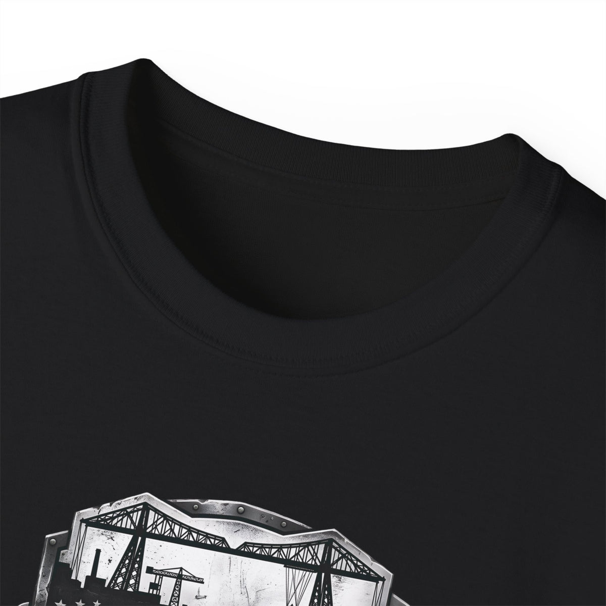 Forged in Teesside Graphic Tee, Industrial England T‑Shirt, Teesside Built The World, British Steel