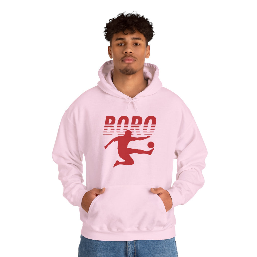 BORO Fade Player Hoodie 'front print' only.