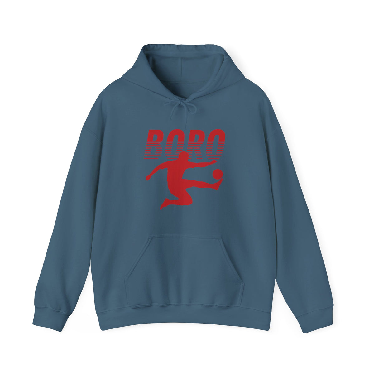 BORO Fade Player Hoodie 'front print' only.