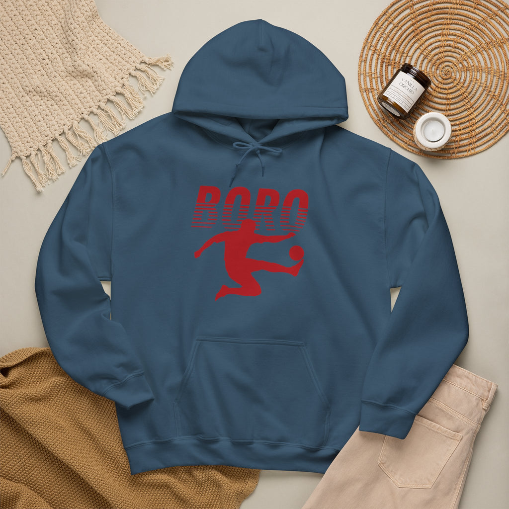 BORO Fade Player Hoodie 'front print' only.