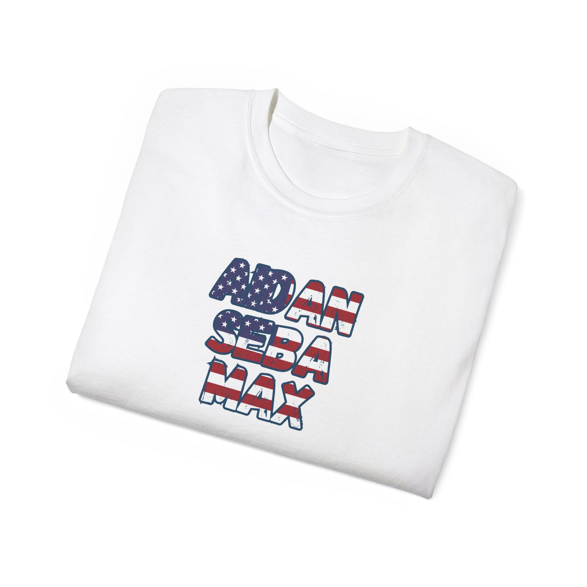 BORO's Midfield Trio Tee — AIDAN SEBA MAX USA  Graphic T‑Shirt